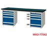 供应WAT-5203N工作桌绿色面板重量型工作桌
