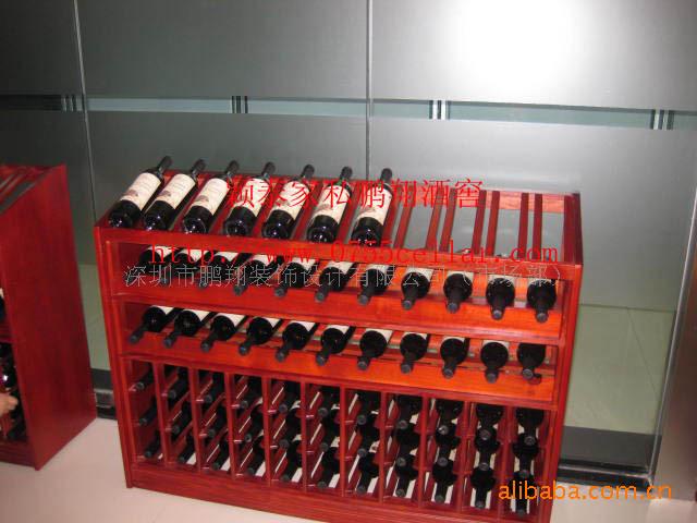 經(jīng)典紅橡木酒架