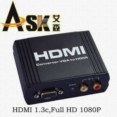 供應(yīng)VGA轉(zhuǎn)HDMI，廠家直銷HDMI轉(zhuǎn)換器