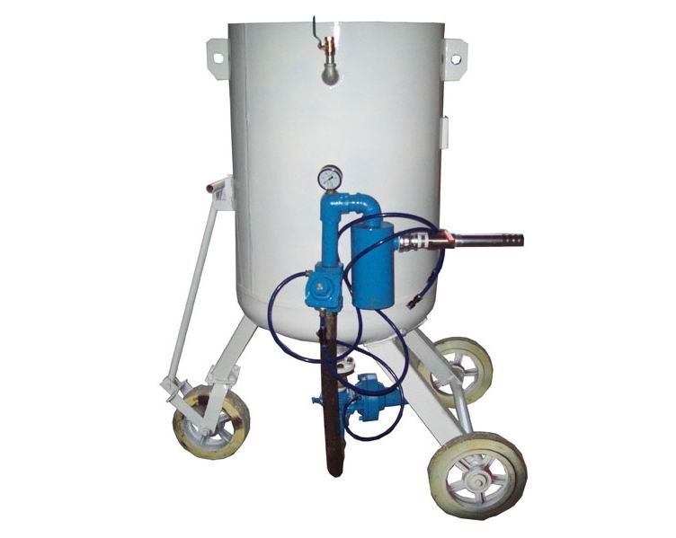 供應移動式氣控噴砂機