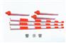 PVC电线杆拉线保护管，拉线警示管，过道防撞警示管