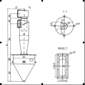 CLT/A-3×5.0型旋风除尘器三筒旋风除尘器&nbsp;&nbsp;CLT旋风除尘器