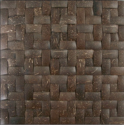 供應(yīng)GIMARE JH-K01天然椰殼低碳環(huán)保馬賽克裝飾板