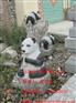 供應(yīng)石雕熊貓 鹿  圖片 廠家 山東嘉祥德信石業(yè)