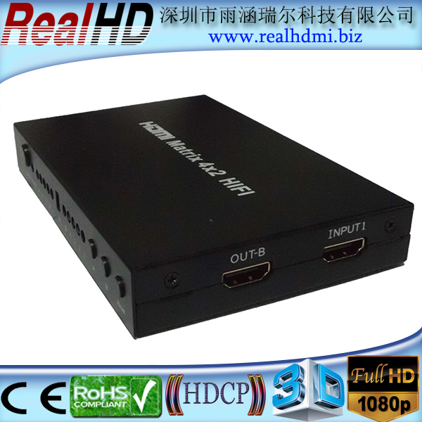 供應(yīng)HDMI矩陣4X2