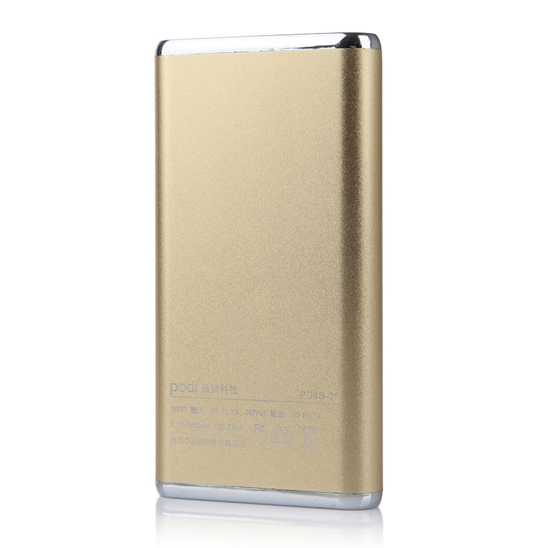 品迪(podi)PD6S-01移动电源充电宝通用6800毫安&nbsp;&nbsp;聚合物移动电源