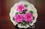 供应 陶瓷花盘，家居摆件，花盘，陶瓷工艺品  编制花盘