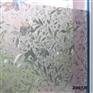 厂家直销凡菲郁金香玻璃膜 PVC窗户纸 Z007黑-90cm