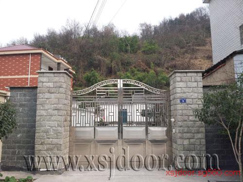 不锈钢智能庭院门 院墙门 围墙门