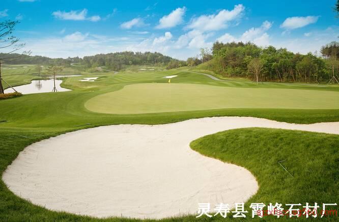 高尔夫球场白沙子/高尔夫球场白沙子价格